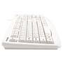 Kensington Pro Fit USB Washable Keyboard, 104 Keys, White View Product Image