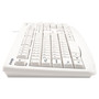 Kensington Pro Fit USB Washable Keyboard, 104 Keys, White (KMW64406) View Product Image