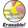 Pilot FriXion Light Erasable Highlighter, Yellow Ink, Chisel Tip, Yellow/Black Barrel, Dozen View Product Image