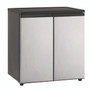 Avanti 5.5 CF Side by Side Refrigerator/Freezer, Black/Platinum View Product Image