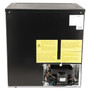 Avanti 5.5 CF Side by Side Refrigerator/Freezer, Black/Platinum View Product Image