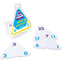 TREND Three-Corner Flash Cards, Addition/Subtraction, 5.5 x 5.5, 48/Set View Product Image