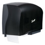 Scott Essential Coreless Twin Jumbo Roll Tissue Dispenser, 20 x 6 x 11, Black (KCC09608) View Product Image