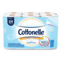 Cottonelle Clean Care Bathroom Tissue, Septic Safe, 1-Ply, White, 170 Sheets/Roll, 48 Rolls/Carton (KCC12456) View Product Image