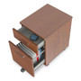 Linea Italia Trento Line Mobile Pedestal File, Left or Right, 2-Drawers: Box/File, Legal/Letter, Cherry, 16.5" x 19.75" x 23.63" View Product Image