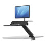 Fellowes Lotus RT Sit-Stand Workstation, 48" x 30" x 42.2" to 49.2", Black View Product Image