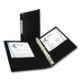 Avery Mini Size Durable Non-View Binder with Round Rings, 3 Rings, 1" Capacity, 8.5 x 5.5, Black View Product Image