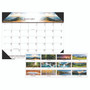 House of Doolittle Recycled Illustrated Desk Pad Calendar - Julian Dates - (HOD140HD) Product Image 
