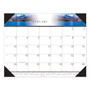 House of Doolittle Recycled Illustrated Desk Pad Calendar - Julian Dates - (HOD140HD) Product Image 
