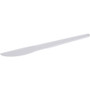 Eco-Products Plantware Compostable Cutlery, Knife, Plastic, Pearl White, 50/Pack, 20 Packs/Carton View Product Image