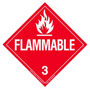 PLACARD - FLAMMABLE LIQUID - 25/PK Product Image 