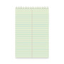 Universal Steno Pads, Gregg Rule, Red Cover, 80 Green-Tint 6 x 9 Sheets, 6/Pack Product Image 