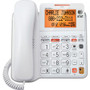 AT&T CL4940 Standard Phone - White - 1 x Phone Line - Speakerphone Product Image 