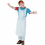 Baumgartens Kids Disposable Apron - White - Polyethylene Product Image 