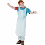 Baumgartens Kids Disposable Apron - White - Polyethylene Product Image 