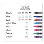 uniball™ Vision Rollerball Pen - 1 mm Broad Pen Point - (UBC70128) Product Image 