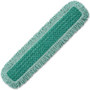 Rubbermaid Commercial HYGEN 36" Fringed Dust Mop Pad - 36" Width - MicroFiber - (RCPQ438CT) Product Image 