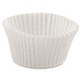 Hoffmaster Fluted Bake Cups, 4.5" Diameter x 1.25" h, White, Paper, 500/Pack, 20 Packs/Carton View Product Image