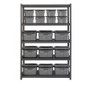 Lorell Iron Horse 3200 lb Capacity Riveted Shelving - 5 Shelf(ves) - (LLR59703) Product Image 