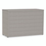 Linea Italia Urban Series Cabinet Credenza Pedestal with Lateral File, 35.25w x 15.25d x 23.75h, Ash View Product Image