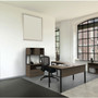 Linea Italia Urban Series Cabinet Credenza Pedestal with Lateral File, 35.25w x 15.25d x 23.75h, Ash View Product Image