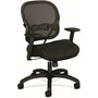 HON Wave Mesh Mid-Back Task Chair, Supports Up to 250 lb, 18" to 22.25" Seat Height, Black (BSXVL712MM10) View Product Image