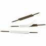 Smead Self-Adhesive Fasteners - 1" Size Capacity - for Folder, Binder - Self-adhesive - Brown - Steel Product Image 