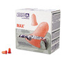 Howard Leight by Honeywell MAXIMUM Single-Use Earplugs, Cordless, 33NRR, Coral, 200 Pairs (HOWMAX1) View Product Image