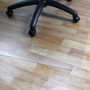 Floortex Cleartex Advantagemat Phthalate Free PVC Chair Mat for Hard Floors, 53" w x 45" l, Clear View Product Image
