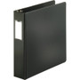 Business Source Slanted D-ring Binders - 2" Binder Capacity - 3 Ring(s) - Fastener(s): D-Ring - Pocket(s): 2, Internal - Chipboard, Polypropylene - (BSN33109) Product Image 