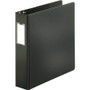 Business Source Slanted D-ring Binders - 2" Binder Capacity - 3 Ring(s) - Fastener(s): D-Ring - Pocket(s): 2, Internal - Chipboard, Polypropylene - (BSN33109) Product Image 