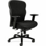 HON Wave Big and Tall Chair - Mesh Seat Material - Mesh Back Material - Black - Fabric Product Image 