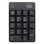 Adesso WKB6010UB Wireless 18-Key Numeric USB Keypad, Black Product Image 