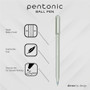 Pentonic Frosted Barrel Ballpoint Pens - 0.7 mm Fine Pen Point - (PNTPEN13086) Product Image 