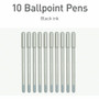 Pentonic Frosted Barrel Ballpoint Pens - 0.7 mm Fine Pen Point - (PNTPEN13086) Product Image 