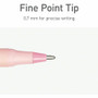 Pentonic Frosted Barrel Ballpoint Pens - 0.7 mm Fine Pen Point - (PNTPEN13087) Product Image 