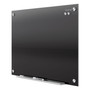 Quartet Infinity Magnetic Glass Marker Board, 72" x 48", Black Surface Product Image 