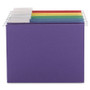Smead Color Hanging Folders with 1/3 Cut Tabs, Letter Size, 1/3-Cut Tabs, Assorted Colors, 25/Box View Product Image