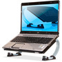 Allsop Redmond Adjustable Curve Notebook Stand, 15" x 11.5" x 6", Black/Silver, Supports 40 lbs View Product Image