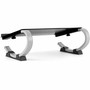 Allsop Redmond Adjustable Curve Notebook Stand, 15" x 11.5" x 6", Black/Silver, Supports 40 lbs (ASP30498) View Product Image