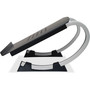 Allsop Redmond Adjustable Curve Notebook Stand, 15" x 11.5" x 6", Black/Silver, Supports 40 lbs (ASP30498) View Product Image