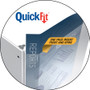 QuickFit D-Ring View Binders - 1 1/2" Binder Capacity - (STW870200) View Product Image