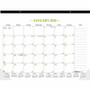 Blueline Classic Gold Monthly Desk Pad Calendar - Monthly - 12 Month - January 2026 to December 2026 - 1 Month Single Page Layout - 17" x 22" Sheet Size Product Image 
