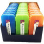 Charles Leonard Double-sided Pencil Boxes - 1.50" Height x 8.50" Width x 3.50" Depth - Double Sided - Assorted Product Image 
