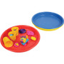 Deflecto Kids Antimicrobial Round Craft Tray - Accessories, Art, Craft - (DEF39514YEL) Product Image 