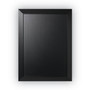 MasterVision Kamashi Chalk Board, 36" x 24", Black Surface, Black Wood Frame View Product Image