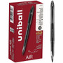 uniball™ Air Porous Point Pen - 0.7 mm Medium Conical Pen Point - Black Ink - Black Barrel Product Image 