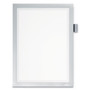 Durable DURAFRAME Note Sign Holder, 8.5 x 11, Silver Frame View Product Image