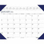 House of Doolittle Eco-friendly Executive Calendar Desk Pad - Julian Dates - Monthly - 1 Year - January 2026 to December 2026 - 1 Month Single Page Layout Product Image 