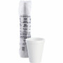 Dart J Cup 10 oz Insulated Foam Cups - 10 fl oz - Round - White - Styrofoam - Coffee, Cappuccino, Hot Chocolate, Tea, Hot Cider, Juice, Smoothie, Soda, Soft Drink, Water Product Image 